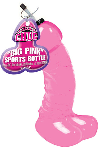 Dicky Chug Sports Bottle – Large Capacity Hydration Bottle for Exercise Pink > Novelties > Gag Gifts