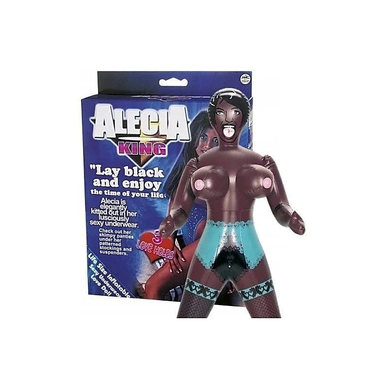 Alecia King Inflatable Blow Up Doll – PVC Life Size Sex Model with Three Orifices Secondary image