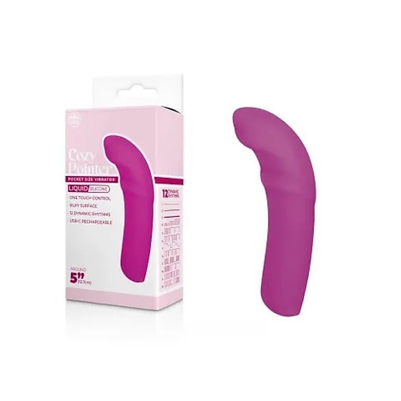 Cozy Pointer - 12.7 cm Soft Silicone Massager > Vibrators > Mini Vibrators