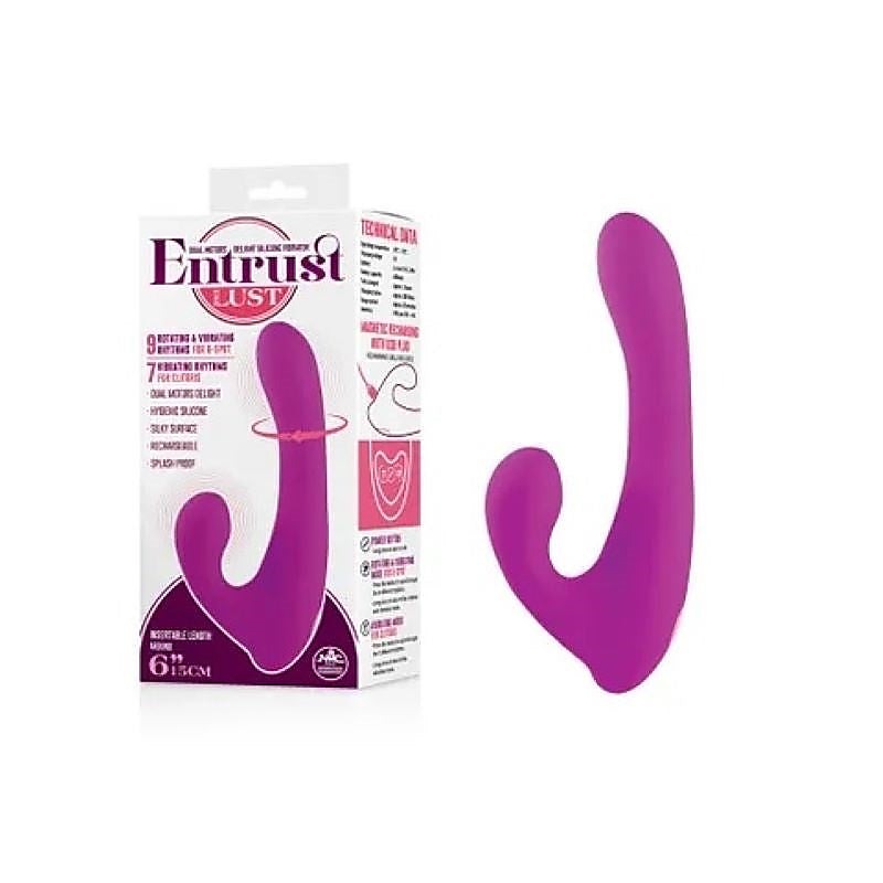 Entrust-With-Lust Dual-Stimulation Vibrator - Rabbit Vibrators