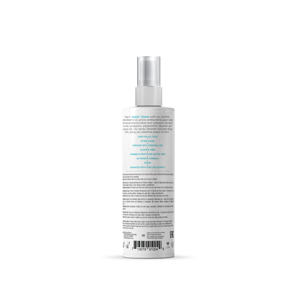 Wicked Simply Cleene Toy Cleaner 120ml Antibacterial Solution > Essentials > Toy Cleaners