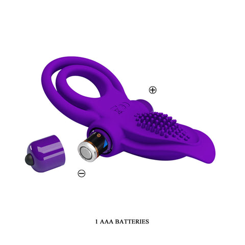 Vibrant Rabbit Cock Ring – Silicone Vibrating Penis Ring > Vibrators > Ladies > Rabbit