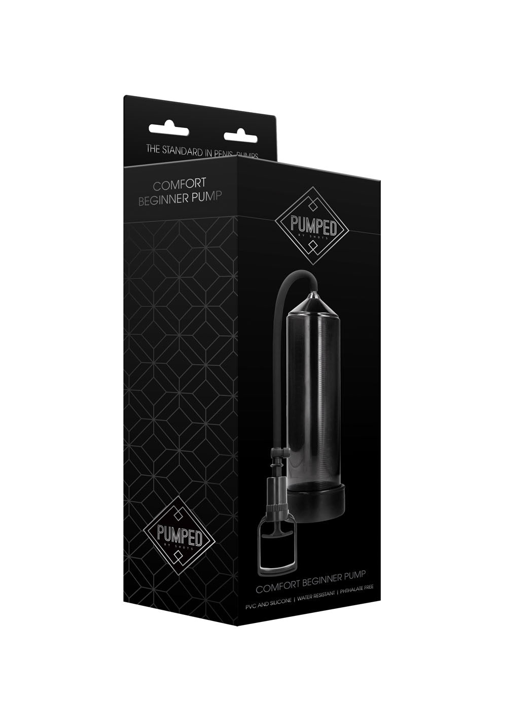Pumped Comfort Beginner Pump – Penis Pump 23cm x 6cm insertable Black > Pumps > Penis Pumps