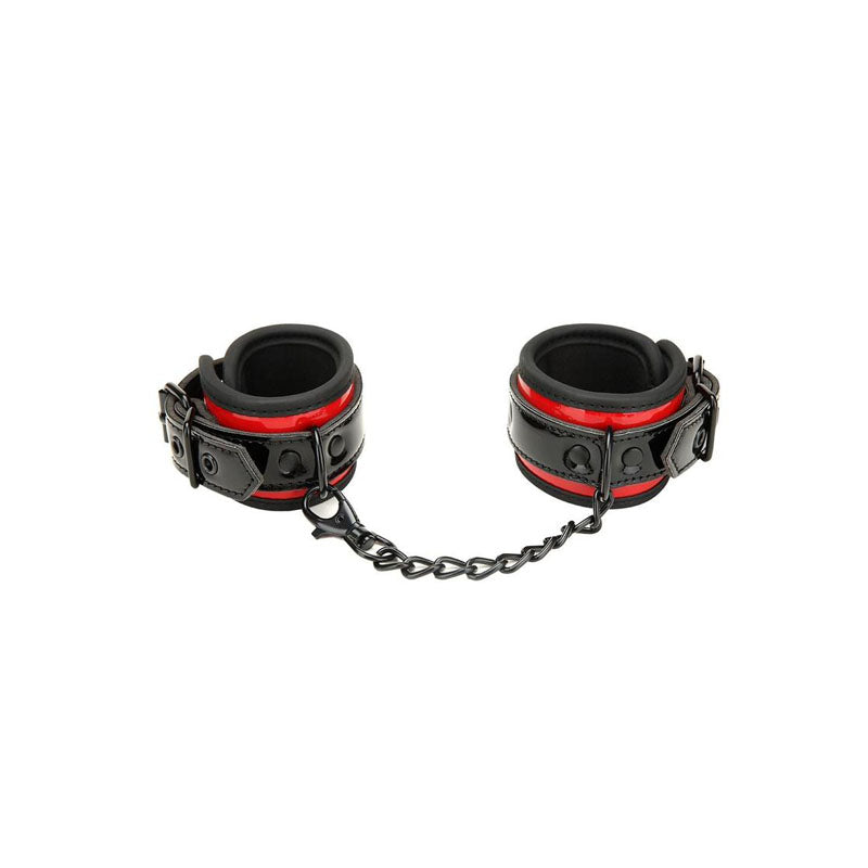 WhipSmart Heartbreaker Deluxe Buckle Love Cuffs – Adjustable Comfortable Bondage Cuffs Secondary image