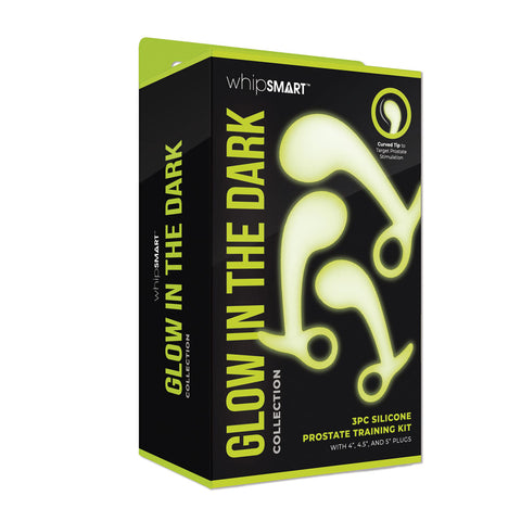 WhipSmart Glow in the Dark Three Piece Prostate Training Kit Prostate Tools