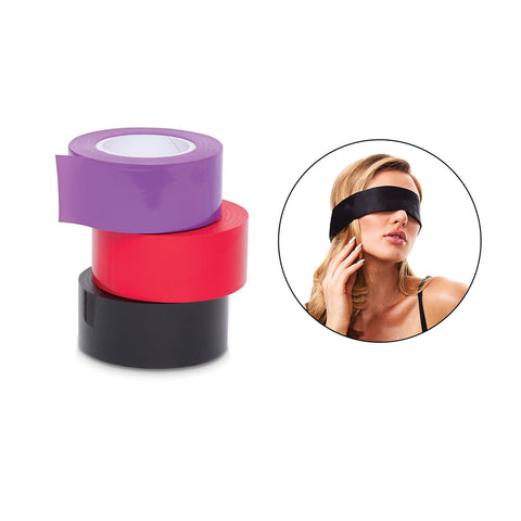 WhipSmart Bondage Tape 3 Pack – Versatile Self-Adhesive Restraints Tape
