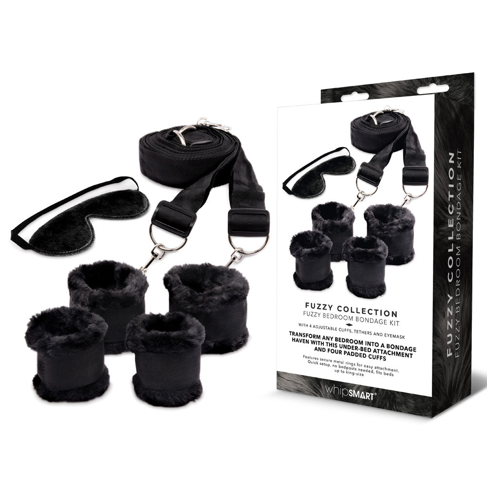 WhipSmart Fuzzy Bedroom Bondage Kit – Bedroom Bondage Kit Default Title > Bondage Gear > Bondage Kits