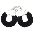 WhipSmart Classic Furry Cuffs – Luxurious Faux Fur Comfort Black > Bondage Gear > Handcuffs