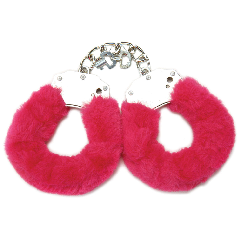 Whipsmart Adjustable Furry Wrist Cuffs With Satin Blindfold > Bondage Gear > Handcuffs