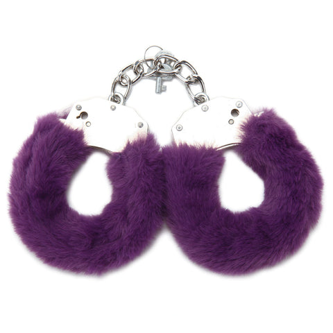 WhipSmart Classic Furry Cuffs – Comfortable Sensory Play with Plush Faux Fur Restraints