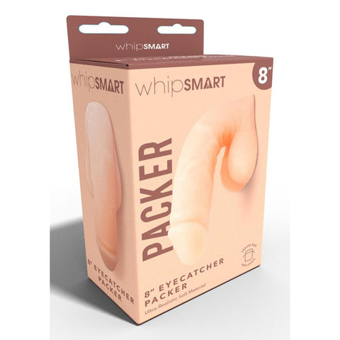 WhipSmart 8 Inch Eyecatcher Packer Adult Sex Toy for Natural Silhouette Flesh Packers