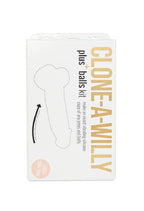 Clone-A-Willy Plus With Balls (Light Tone)