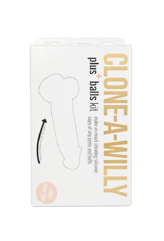 Clone-A-Willy Plus With Balls (Light Tone) > Dildos > Mould Your Own Kits