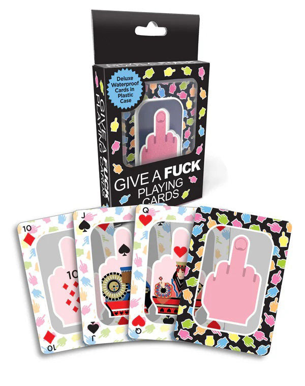 Waterproof Middle Finger Playing Cards for Adult Card Games Playing Cards