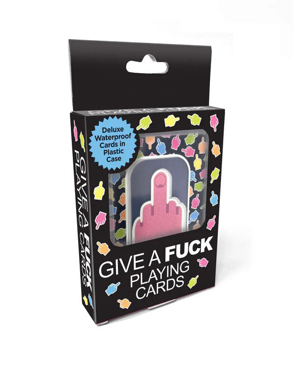 Waterproof Middle Finger Playing Cards > Novelties > Playing Cards