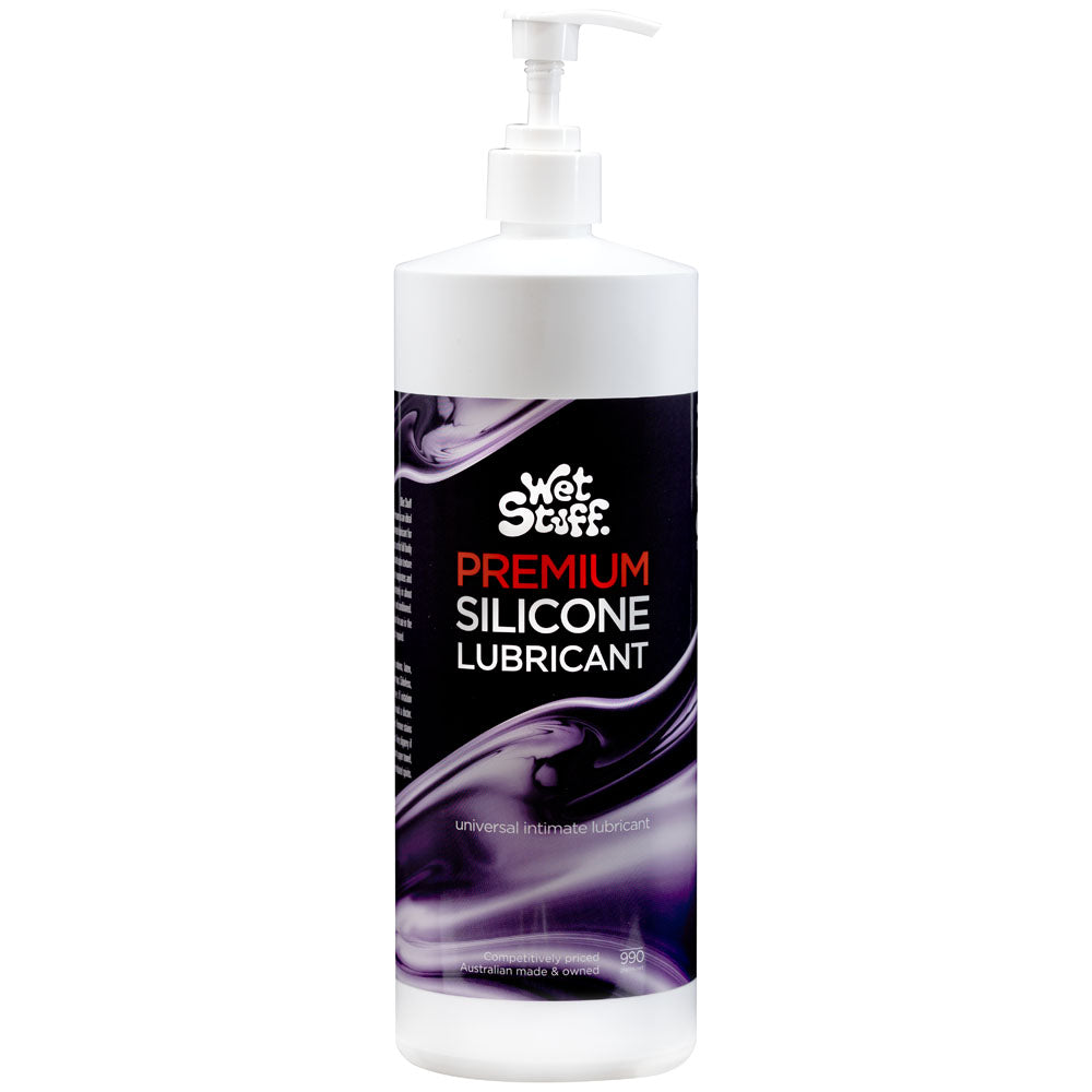 Wet Stuff Premium Silicone Pump Top – 990g Luxury Silicone Lubricant > Lube > Silicone Main image