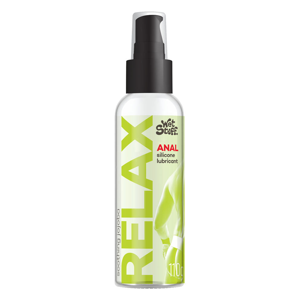 Wet Stuff Relax Anal Silicone Lubricant Pump 110g – Silicone Lubricant > Lube > Anal Main image
