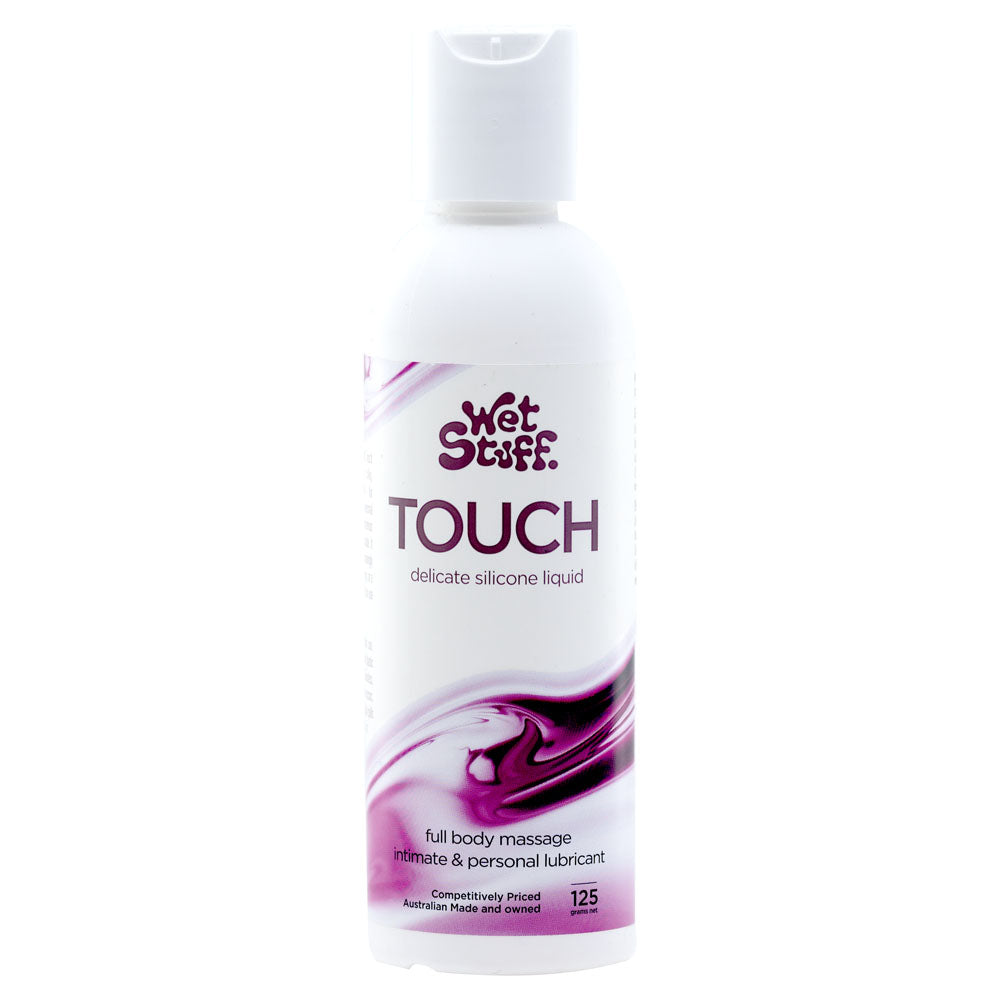 Wet Stuff Touch Disc Top Silky Lubricant 125g Water Based Lube