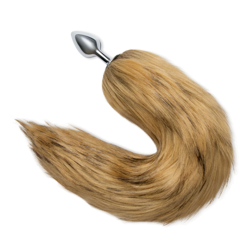 WhipSmart Furry Tales 14 Inch Brown Fox Tail Adult Accessory > Anal Range > Tail Butt Plugs