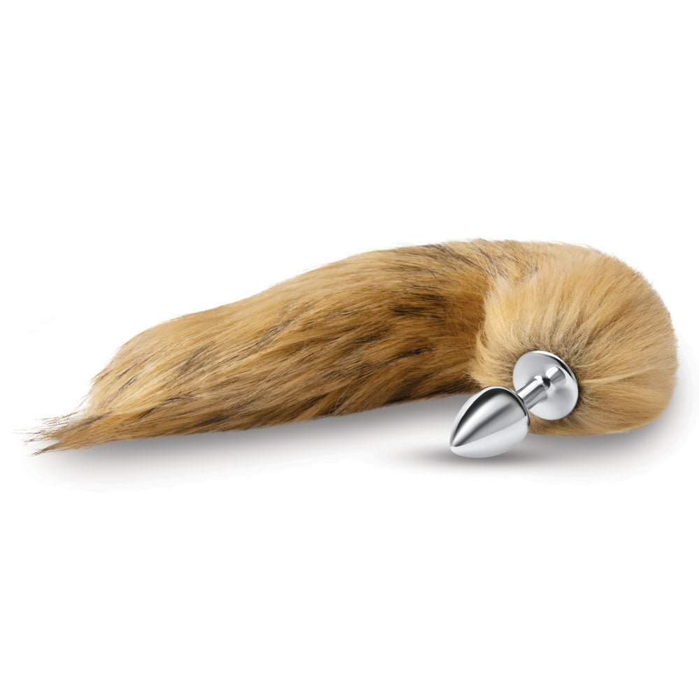 WhipSmart Furry Tales 14 Inch Brown Fox Tail Adult Accessory Secondary image