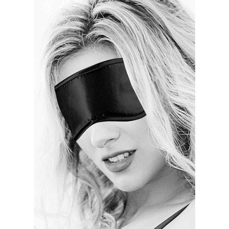 White Satin Eye Mask Blindfold – Silky Satin Sleep Mask > Bondage Gear > Blindfolds