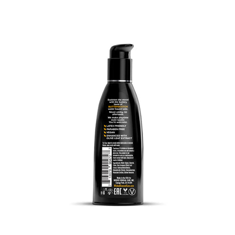 Wicked Aqua Butterscotch Lubricant 60 ml Tasty Water-Based Pleasure Flavoured Lube