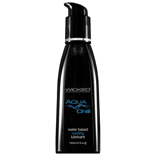 Wicked Aqua Chill - Cooling Water Based Lubricant 120ml (4 oz) > Lube > Water Based Main image