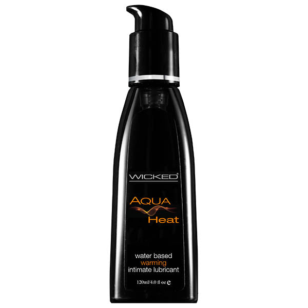 Wicked Aqua Heat Warming Water Based Lubricant 120ml 4 Ounce > Lube > Water Based Main image