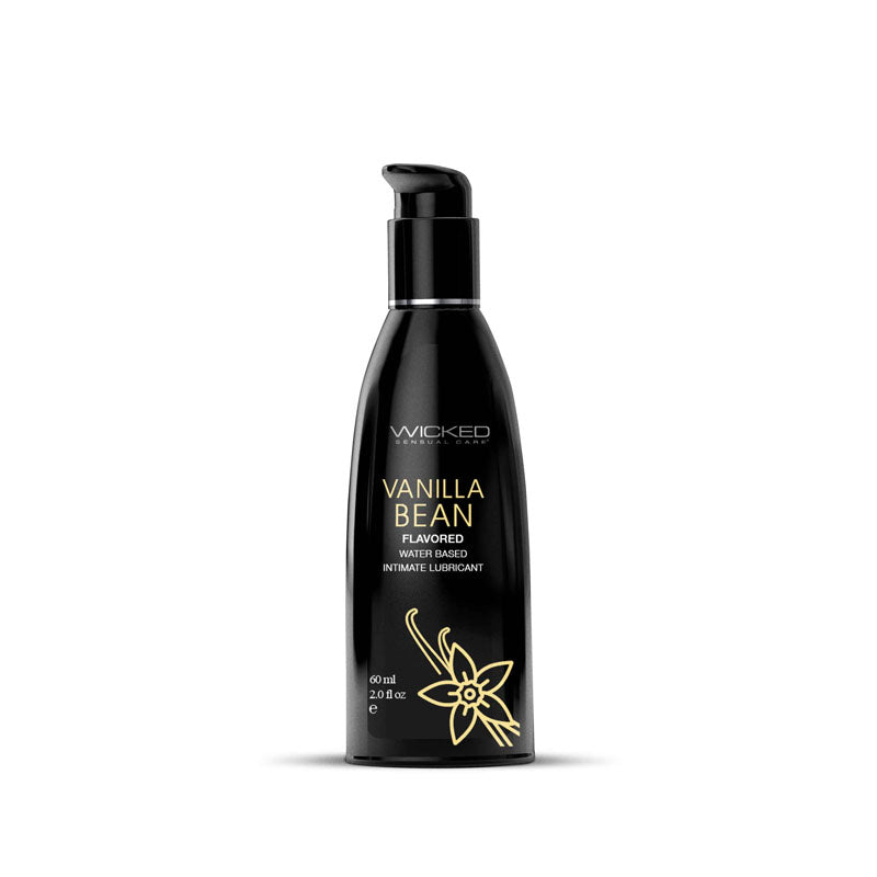 Wicked Aqua Vanilla Bean 60ml Water Based Flavored Lubricant > Lube > Flavoured Main image