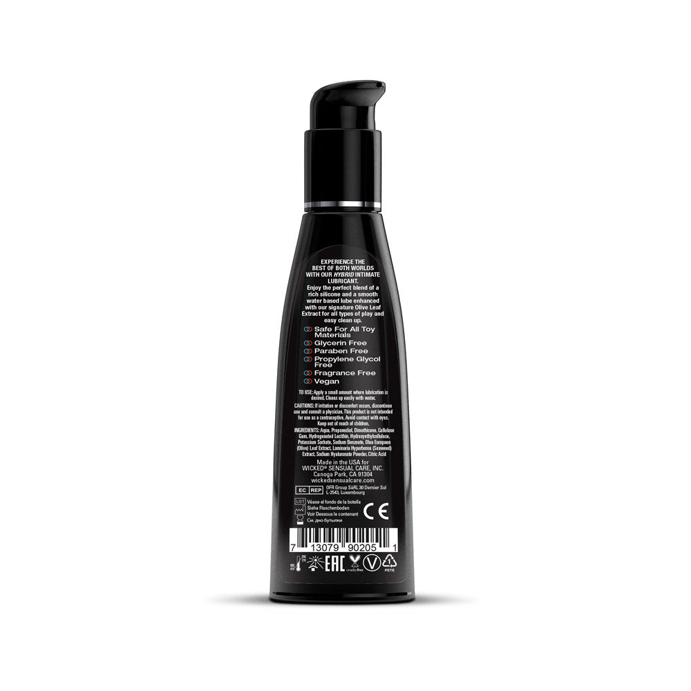 Wicked Hybrid Water and Silicone Blended Lubricant 120ml Bottle Secondary image