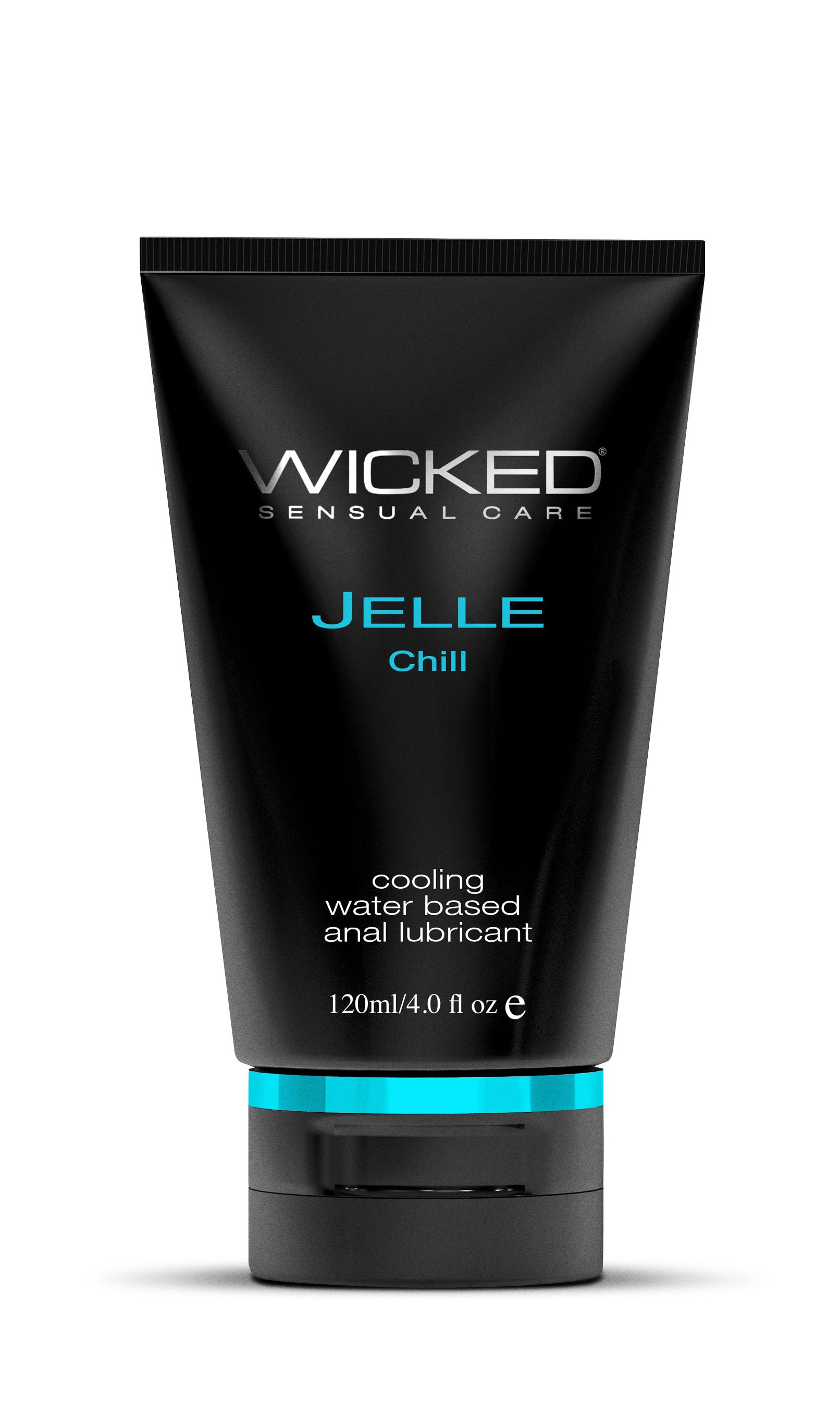 Wicked Jelle Chill 120 ml Cooling Water Based Anal Lubricant Anal Lubricant