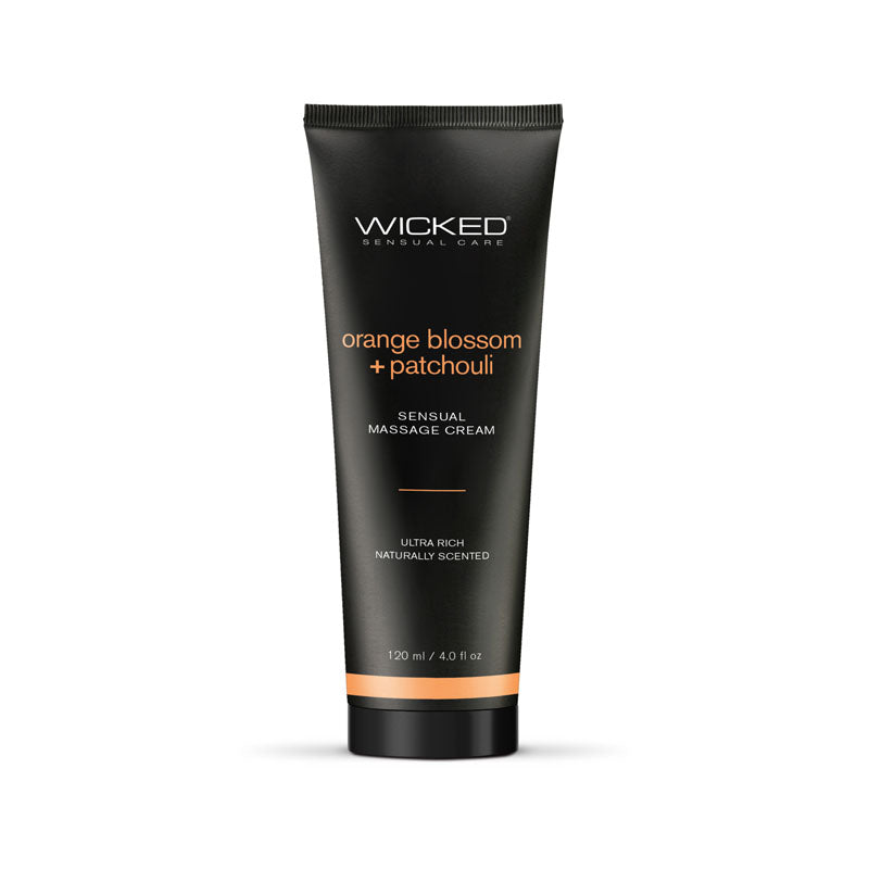 Wicked Orange Blossom and Patchouli Sensual Massage Cream 8 Ounce > Lube > Flavoured Main image