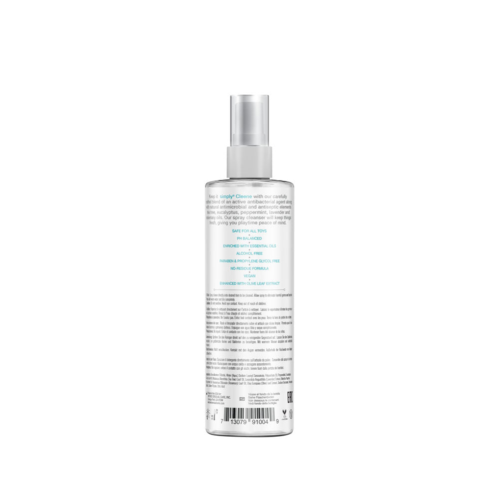 Wicked Simply Cleene Toy Cleaner 120ml Antibacterial Solution Secondary image