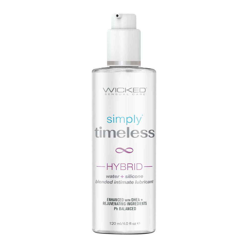 Wicked Simply Timeless Hybrid Lubricant 4 Ounce Bottle (120ml) > Lube > Hybrid
