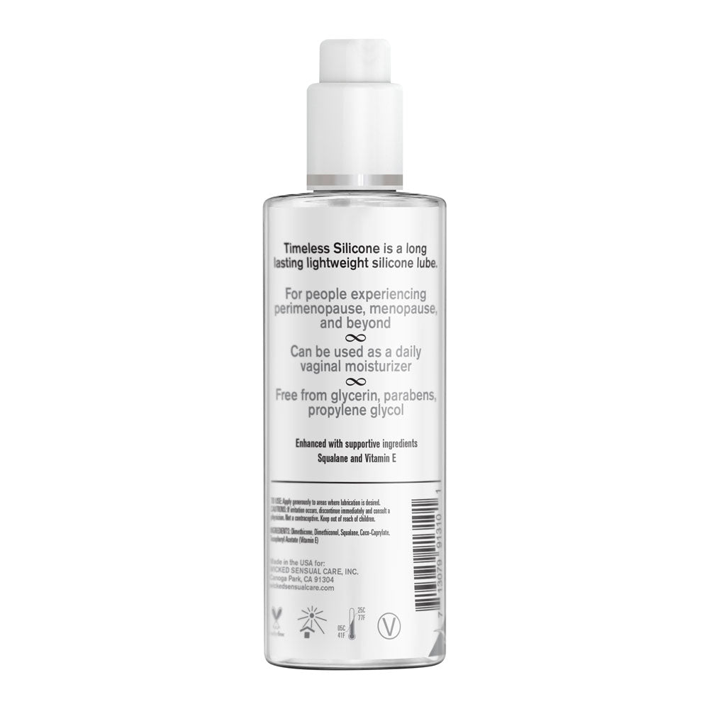 Wicked Simply Timeless Silicone Lubricant 120ml > Lube > Silicone