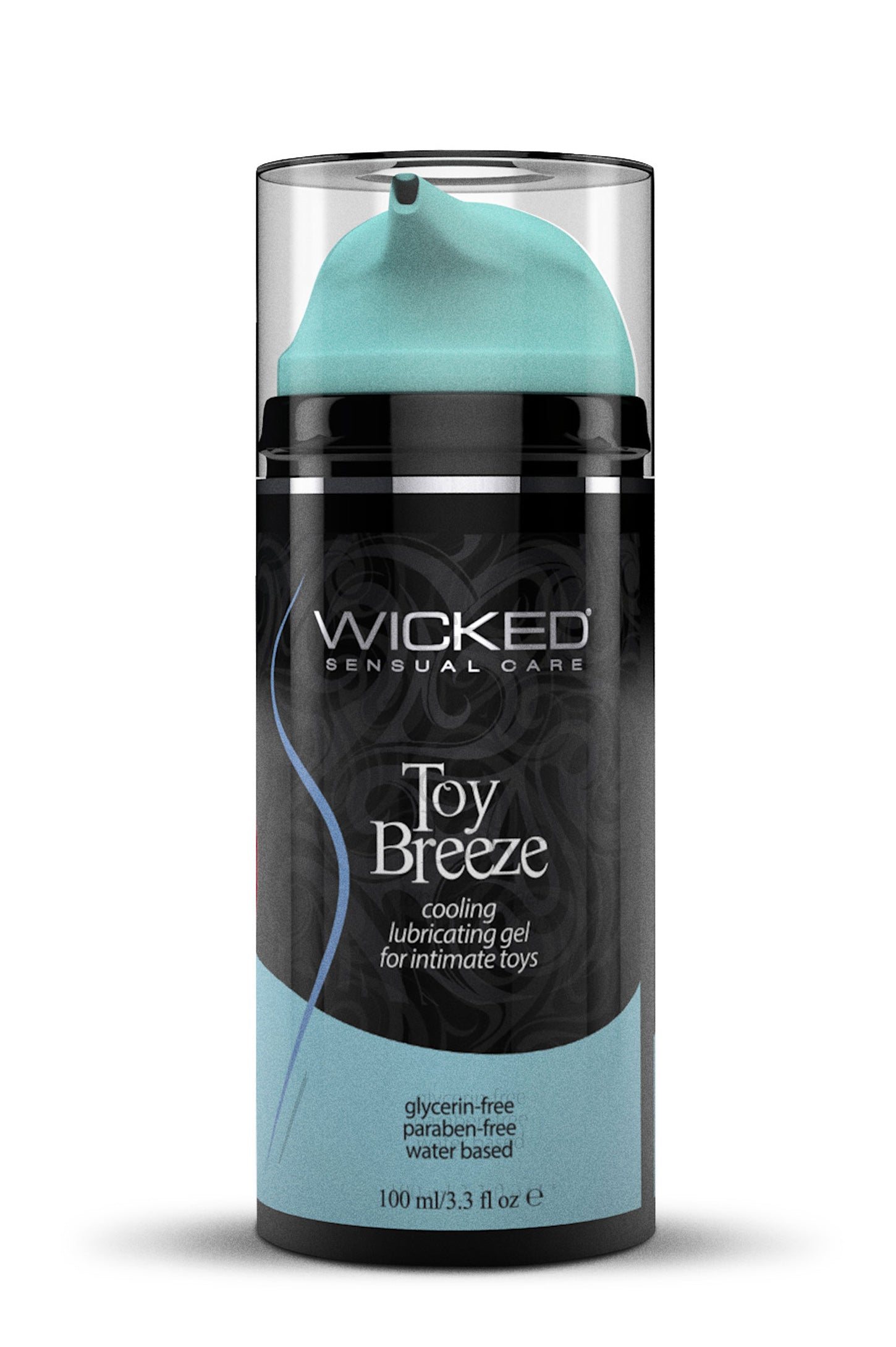 Wicked Toy Breeze Cooling Glycerin Free Water Based Lubricant 100ml 3.3 Ounce Bottle Secondary image