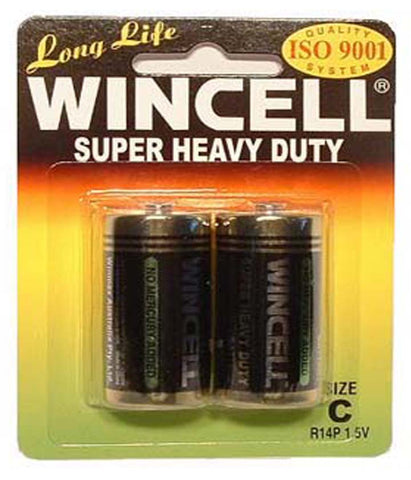 Wincell C Super Heavy Duty Batteries 2 Pack Default Title Batteries