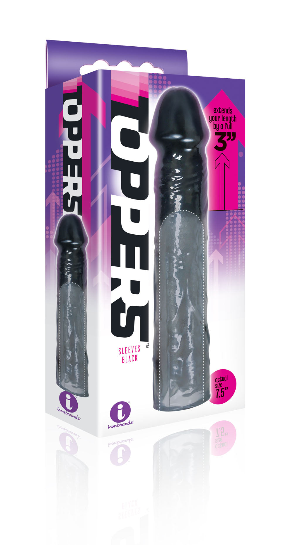The 9's Toppers – 7.6 cm Penis Extension Sleeve Secondary image