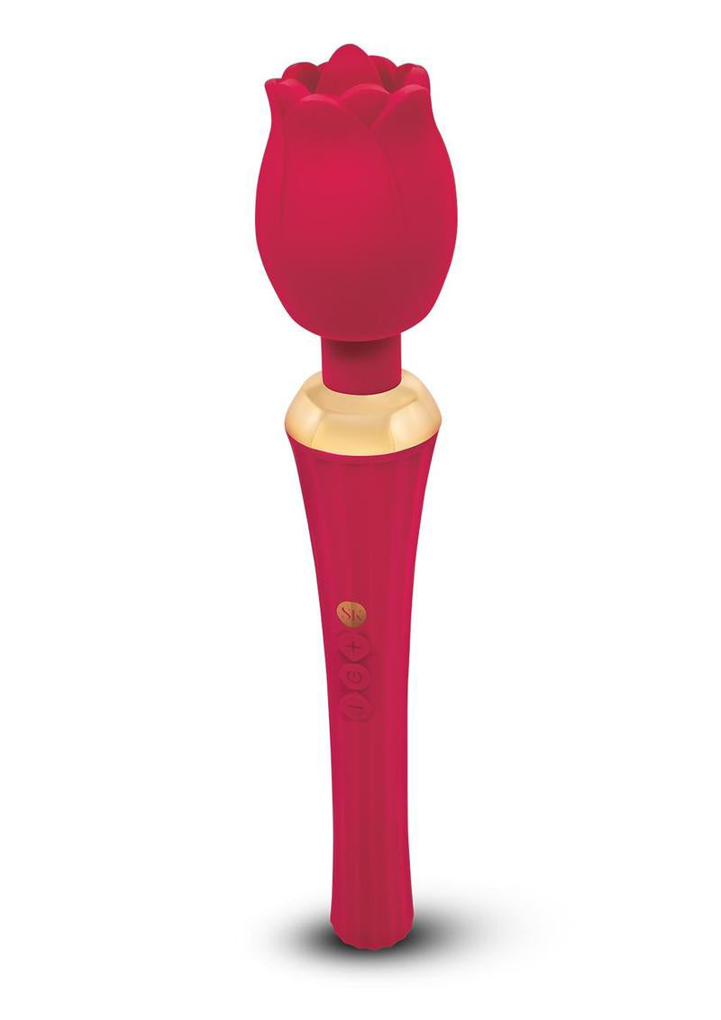 Secret Kisses Rosegasm Rose Wand Rose Stimulators