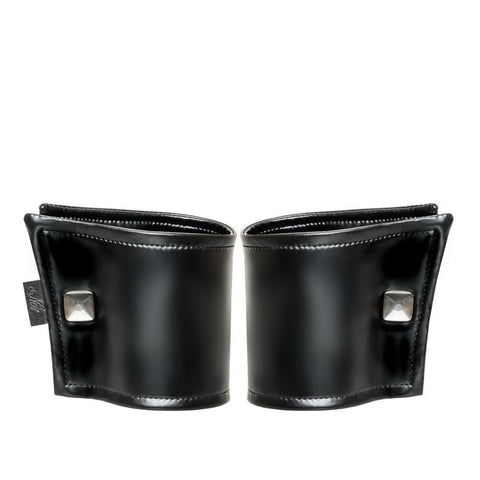 Wrist Wallet Pair with Hidden Zipper for Men One Size Unisex Leather