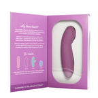 Skins Touch The Glee Spot 155mm Silicone Rechargeable Vibrator > Sex Toys For Ladies > G-Spot Vibrators