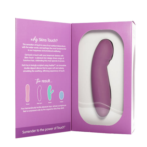 Skins Touch The Glee Spot 155mm Silicone Vibrator Vibrators - G Spot