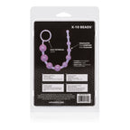 X-10 Graduated Anal Beads - Purple