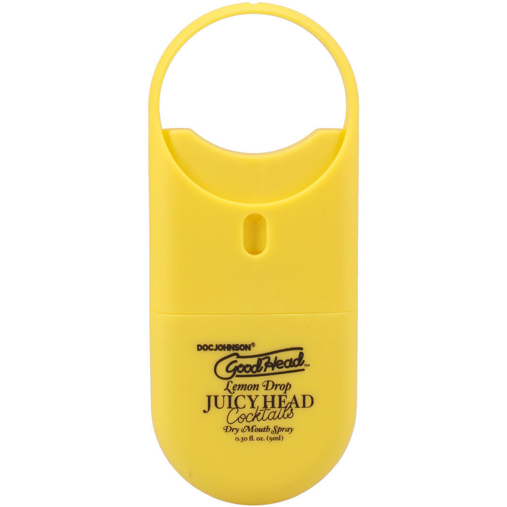 GoodHead Juicy Head Lemon Drop Dry Mouth Spray – 9ml & 59ml 0.3oz (9ml) > Lube > Oral Gels & Sprays