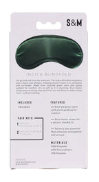 Indica Emerald Green – Satin Blindfold Green > Bondage Gear > Blindfolds