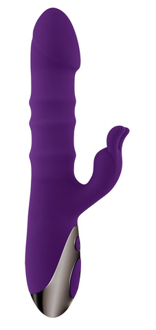 Playboy Pleasure HOP TO IT Rabbit Vibrator 23.5cm > Vibrators > Ladies > Rabbit