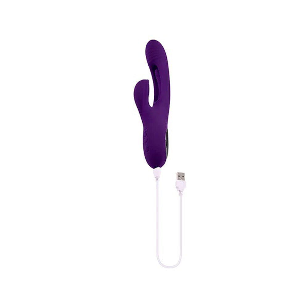Playboy Pleasure THE THRILL 24.4cm Rabbit Vibrator with 7 Speeds > Vibrators > Ladies > Rabbit