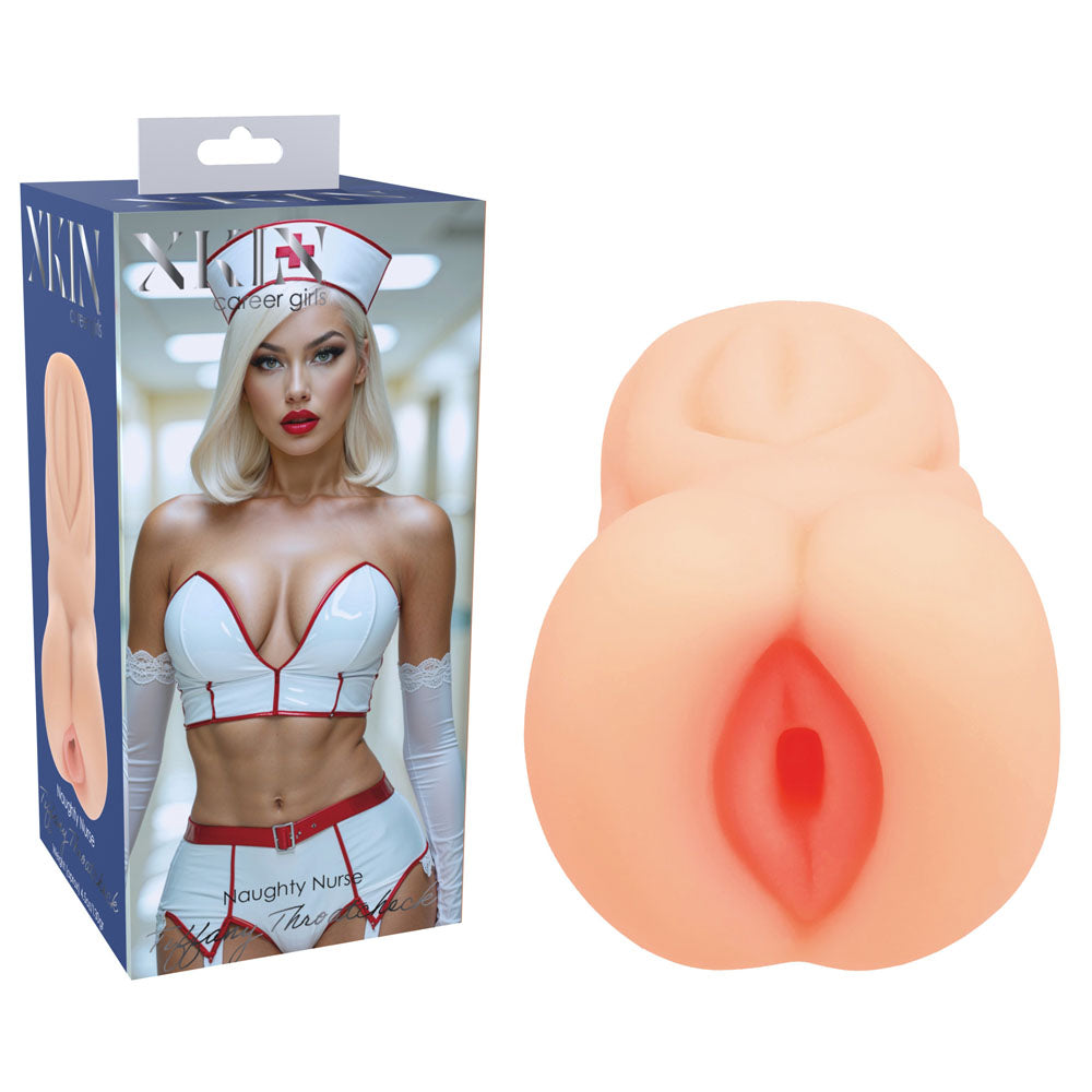 XKIN PinUp Girls - Tiffany Throatcheck - 12 cm Vagina Stroker Flesh > Sex Toys For Men > Masturbators > Manual Main image