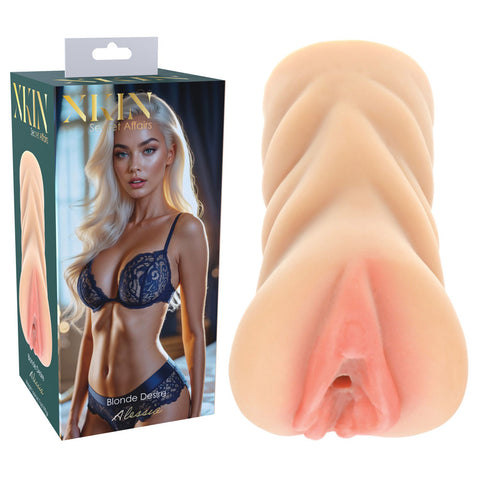 XKIN Secret Affairs - Alessia - 12 cm Vagina Stroker Flesh > Sex Toys For Men > Masturbators > Manual