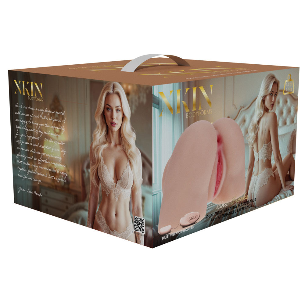 XKIN Bodyforms Rina Brooks Doggy-Style Torso Masturbator – Lightweight Silicone > Sex Toys For Men > Assbators